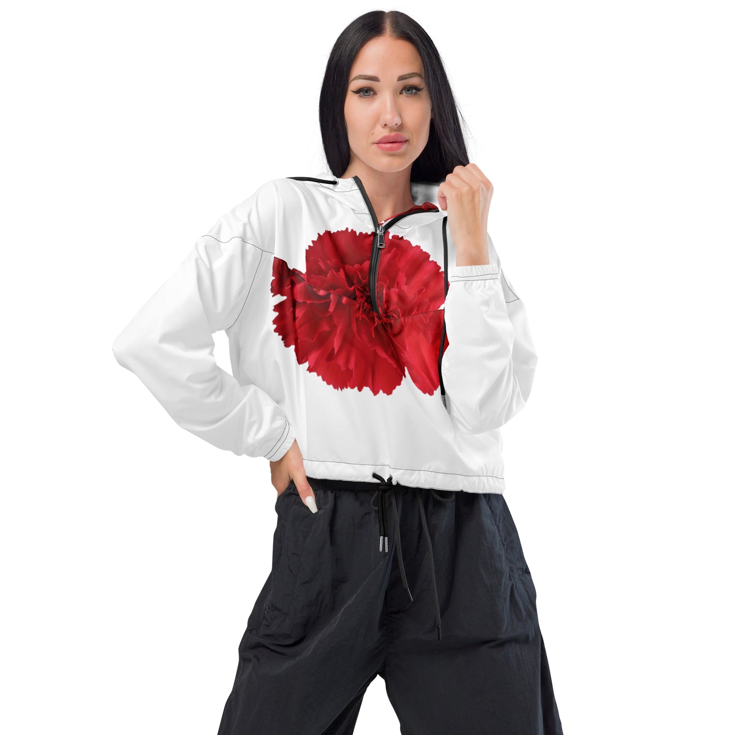 Women’s cropped windbreaker