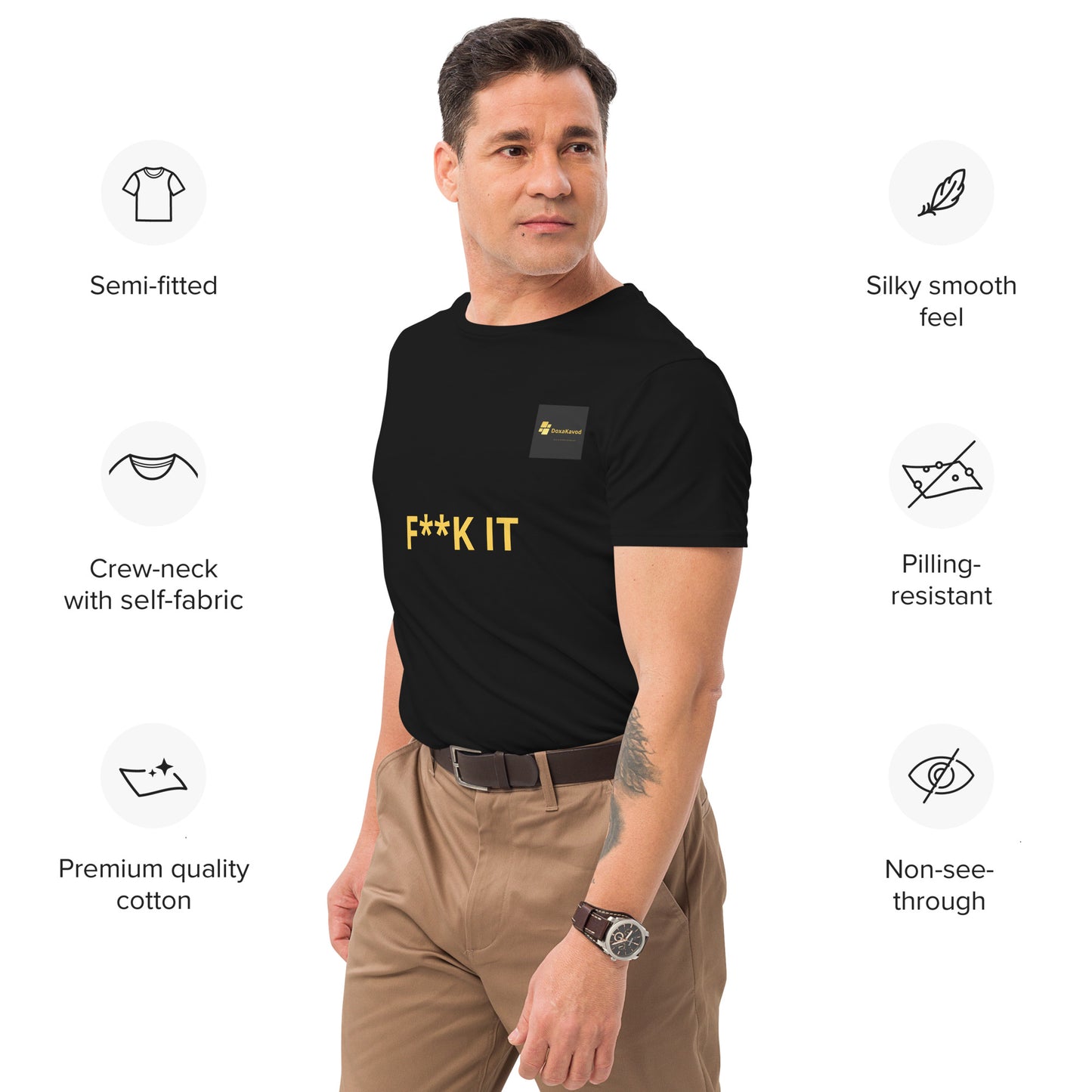 Men's premium cotton t-shirt